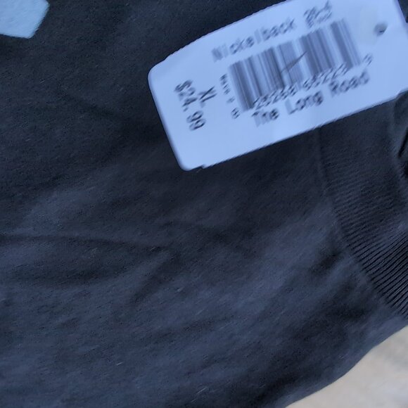 NWT Nickelback The Long Road 2004 Tour Graphic Band T-Shirt Black – Men’s XL - Picture 3 of 7